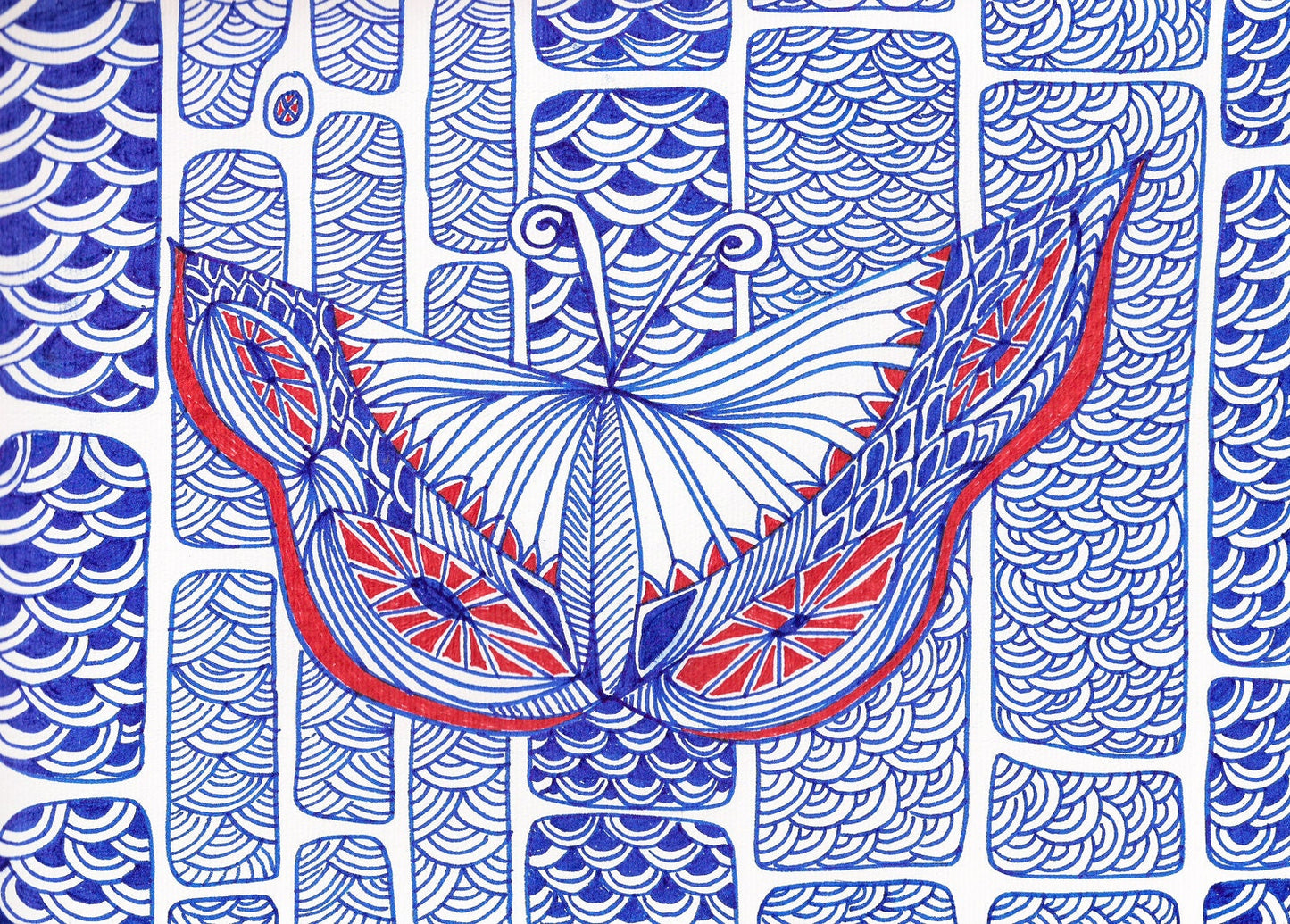 Mariposa - Obra de arte original